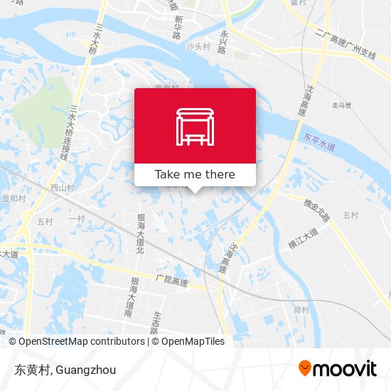 东黄村 map