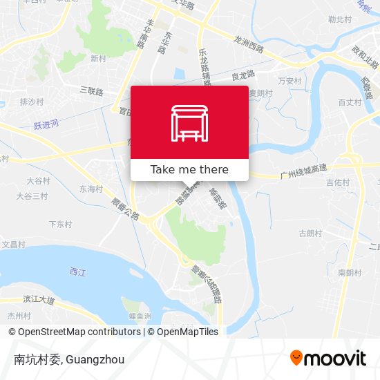 南坑村委 map