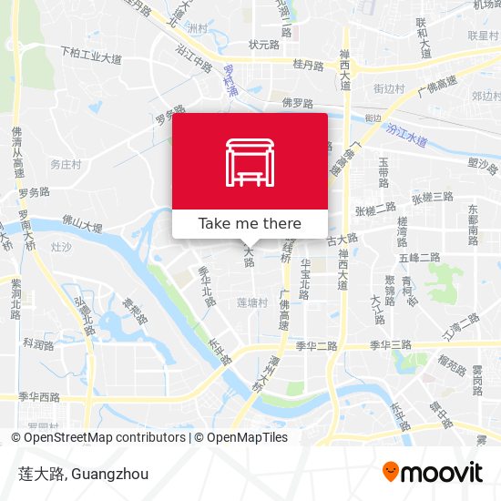 莲大路 map