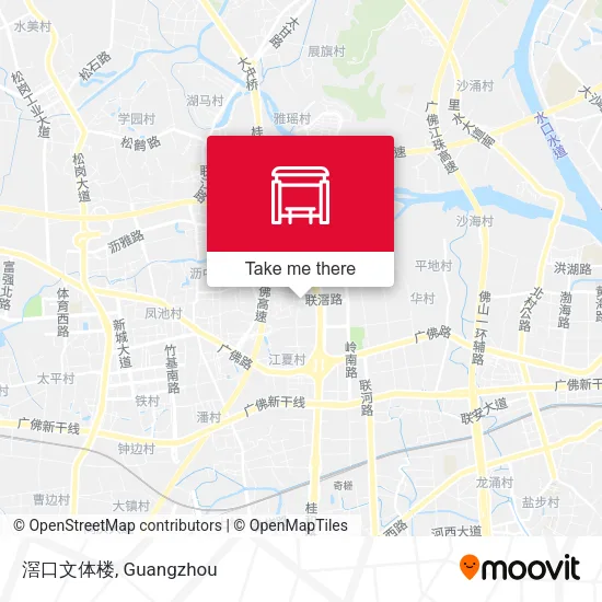 滘口文体楼 map