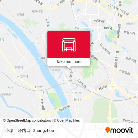 小塘二环路口 map