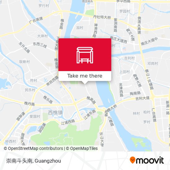 崇南斗头南 map