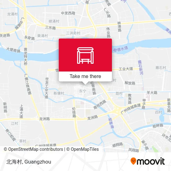 北海村 map