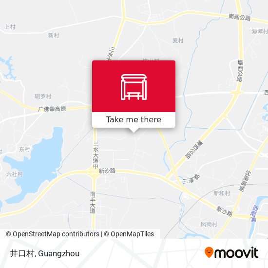 井口村 map