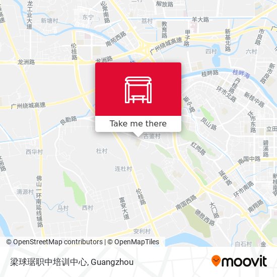 梁球琚职中培训中心 map
