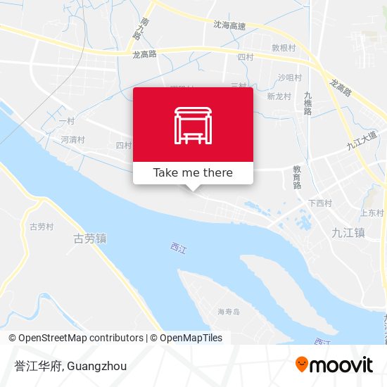誉江华府 map