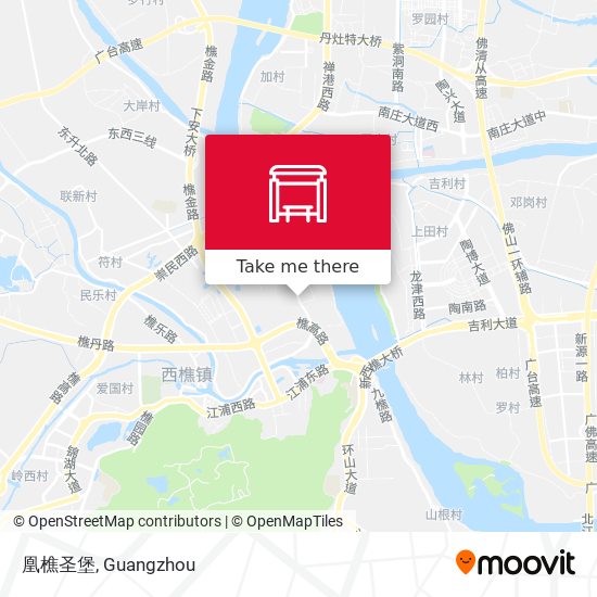 凰樵圣堡 map