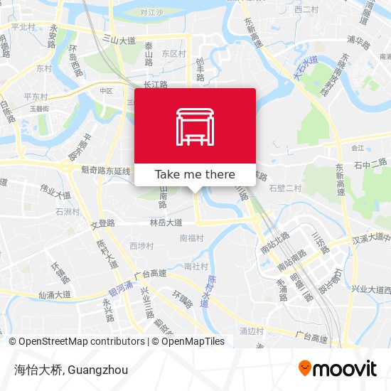 海怡大桥 map