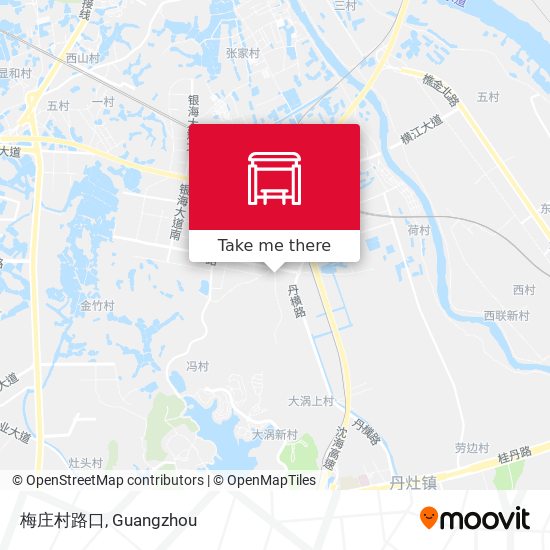 梅庄村路口 map