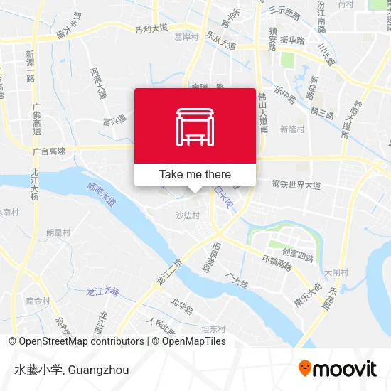 水藤小学 map