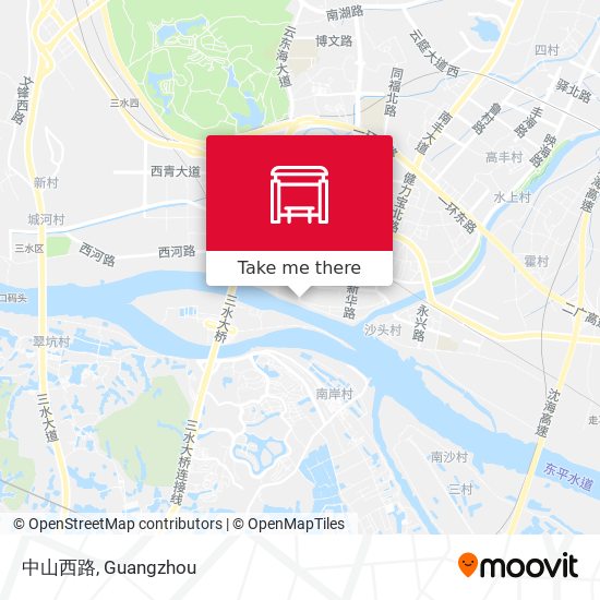中山西路 map