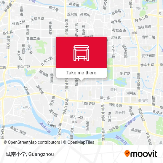 城南小学 map