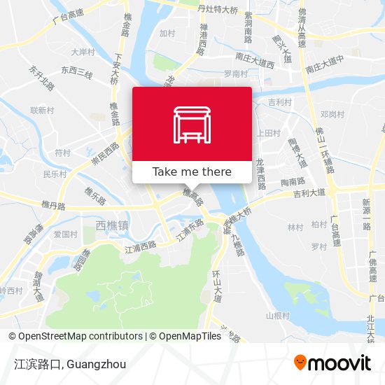江滨路口 map