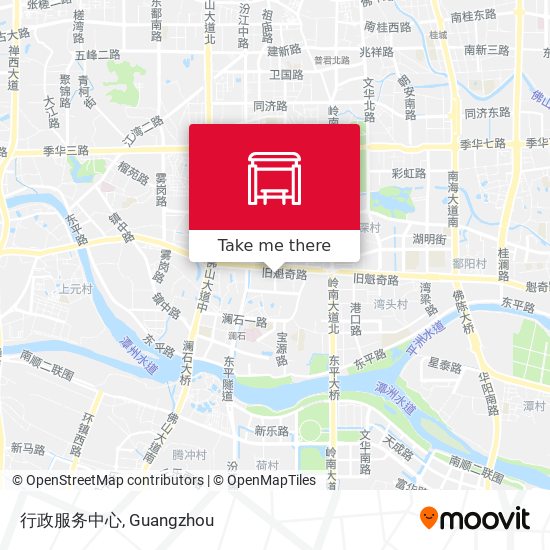 行政服务中心 map