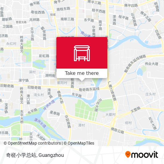 奇槎小学总站 map