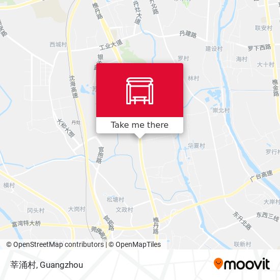莘涌村 map
