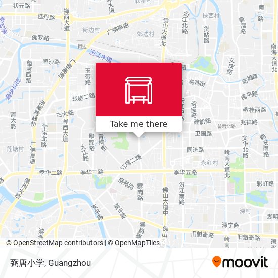 弼唐小学 map