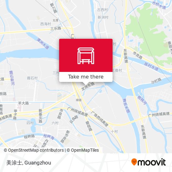 美涂士 map