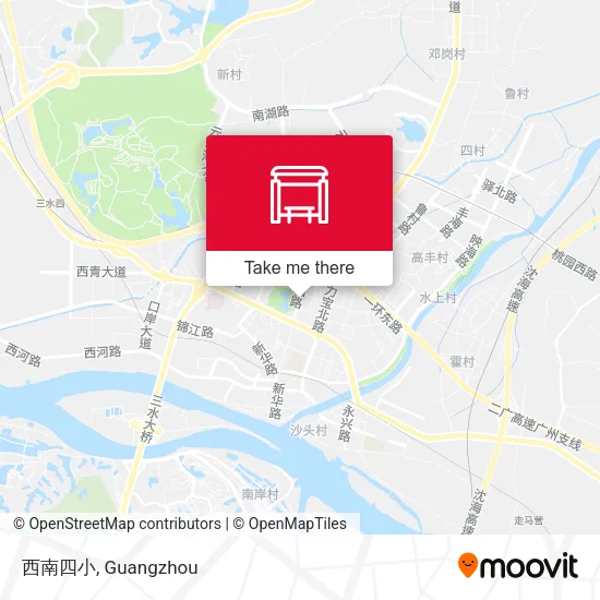 西南四小 map