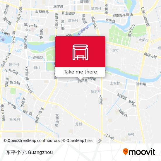 东平小学 map