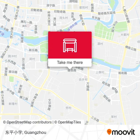 东平小学 map