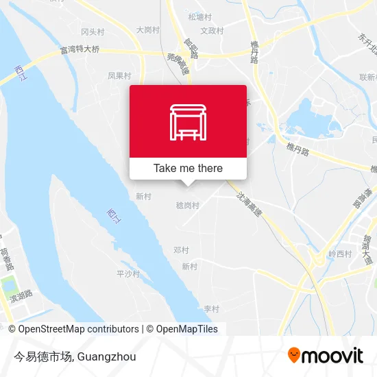 今易德市场 map
