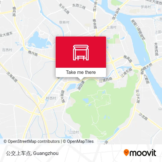 公交上车点 map