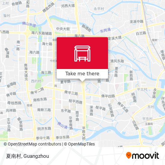 夏南村 map