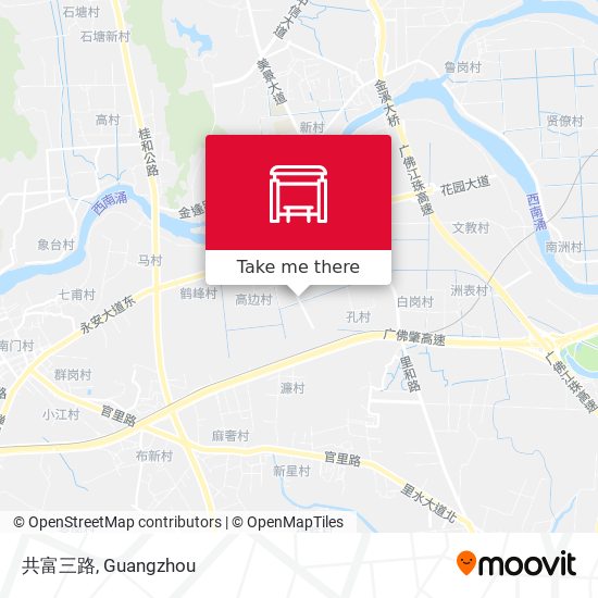 共富三路 map