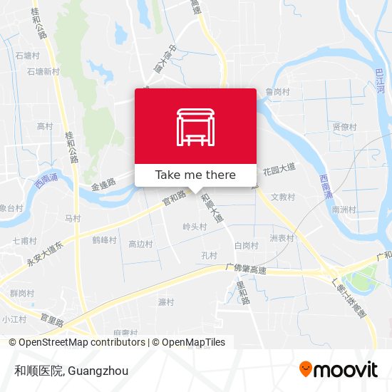 和顺医院 map