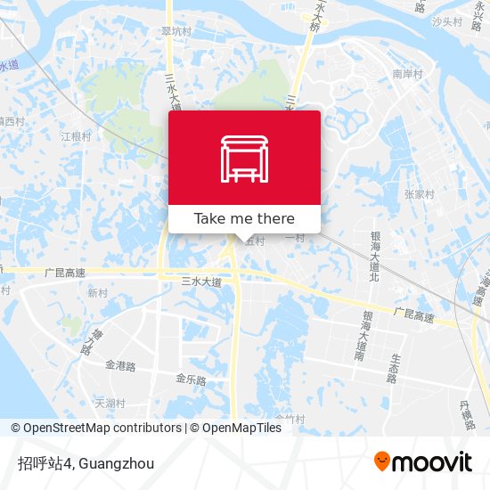招呼站4 map