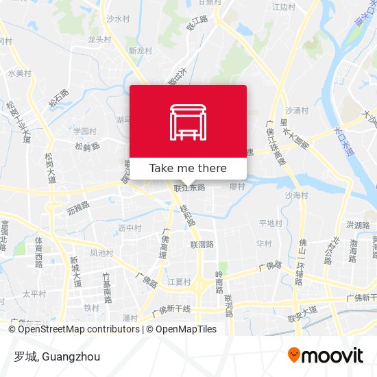 罗城 map