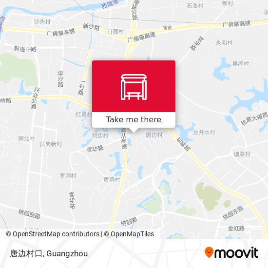 唐边村口 map