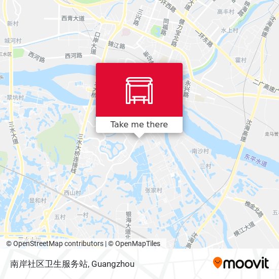 南岸社区卫生服务站 map