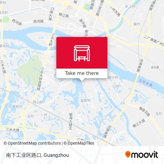 南下工业区路口 map