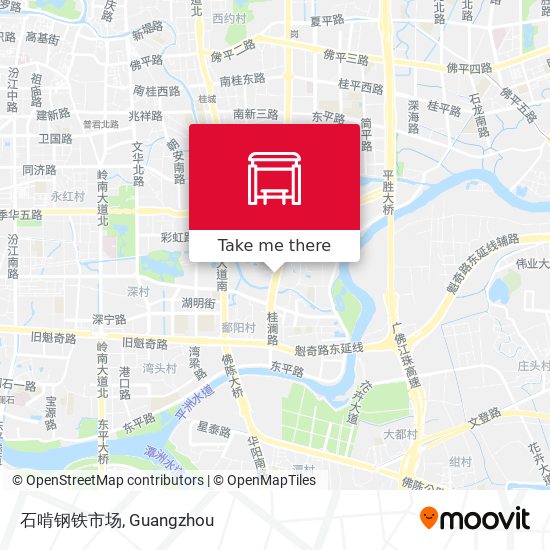 石啃钢铁市场 map