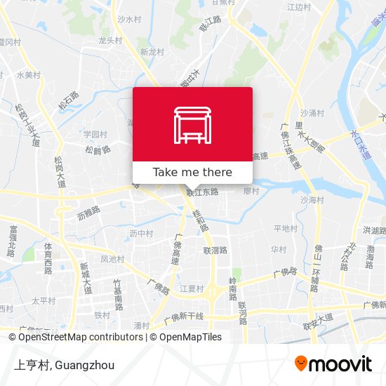 上亨村 map