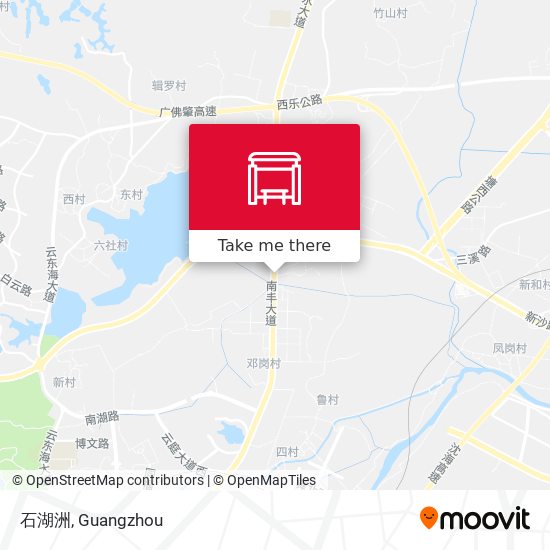 石湖洲 map