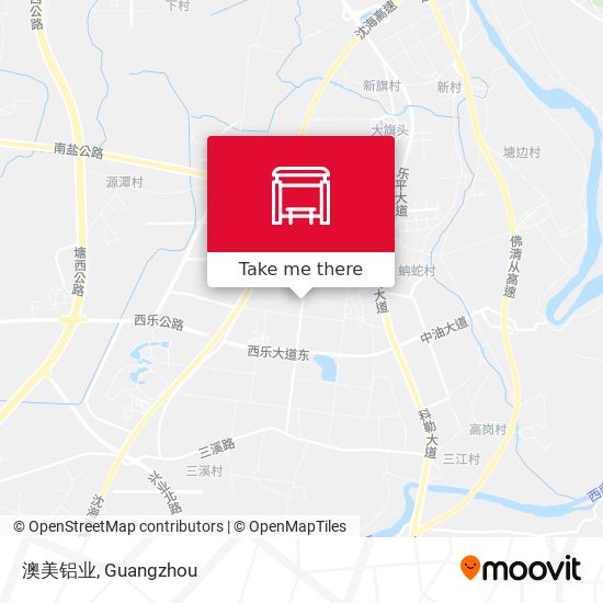 澳美铝业 map