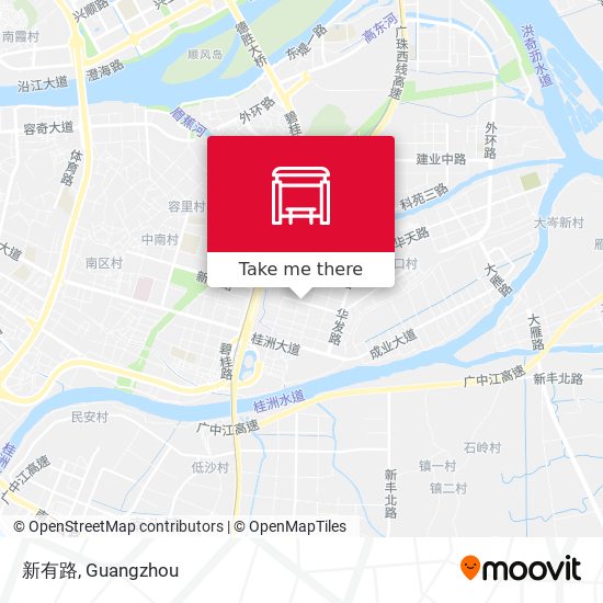 新有路 map