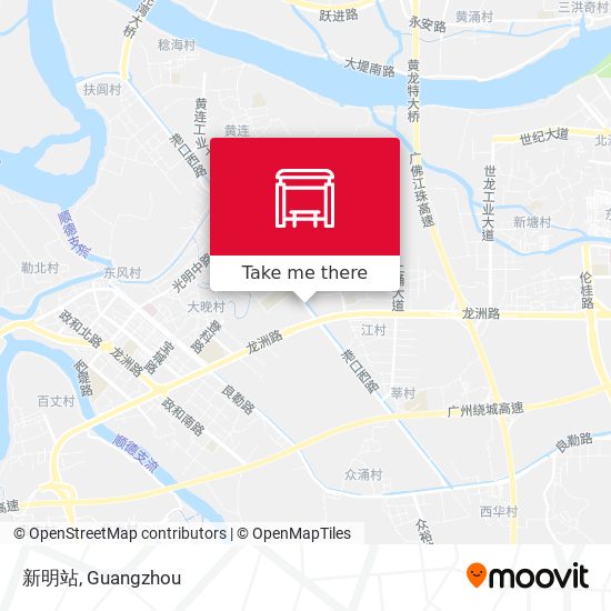 新明站 map
