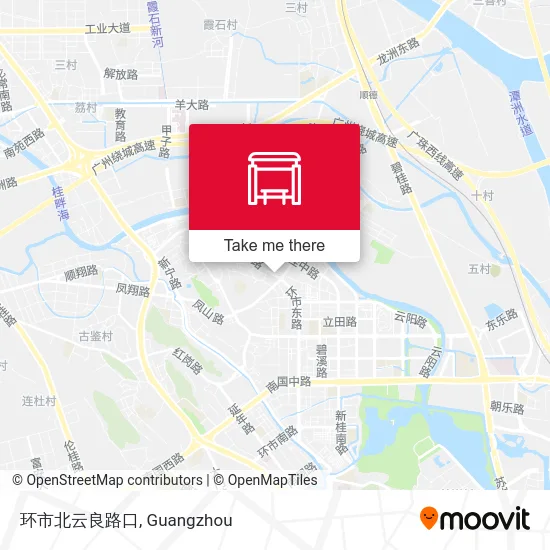 环市北云良路口 map
