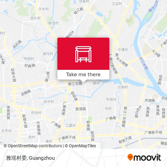 雅瑶村委 map