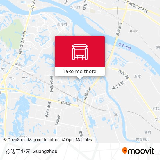 徐边工业园 map
