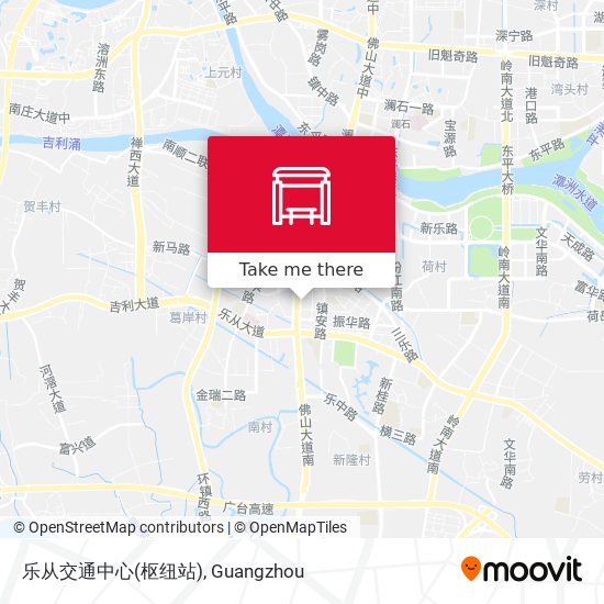 乐从交通中心(枢纽站) map