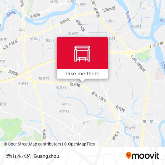 赤山胜水桥 map