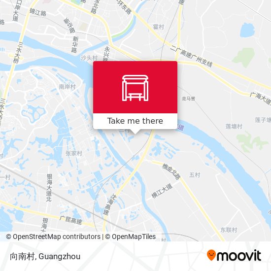 向南村 map