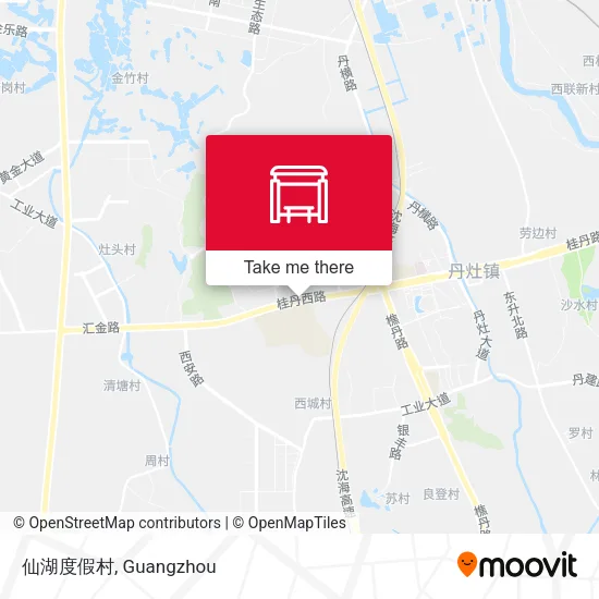 仙湖度假村 map