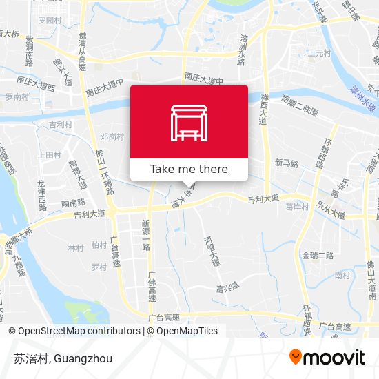 苏滘村 map