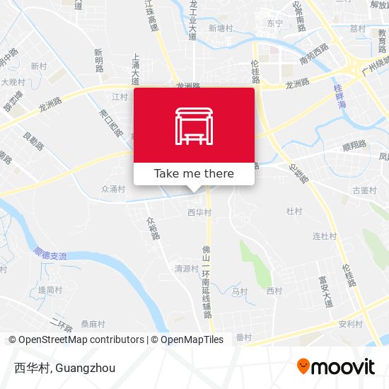 西华村 map